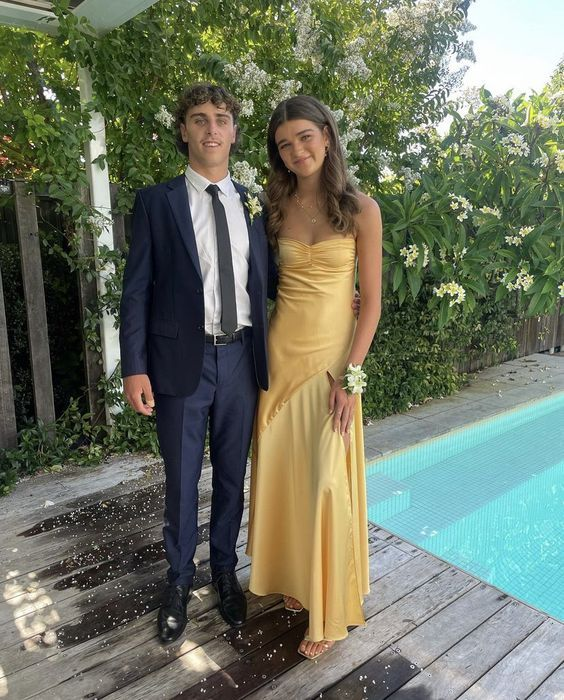 Popular Satin Mermaid Long Evening Prom Dress