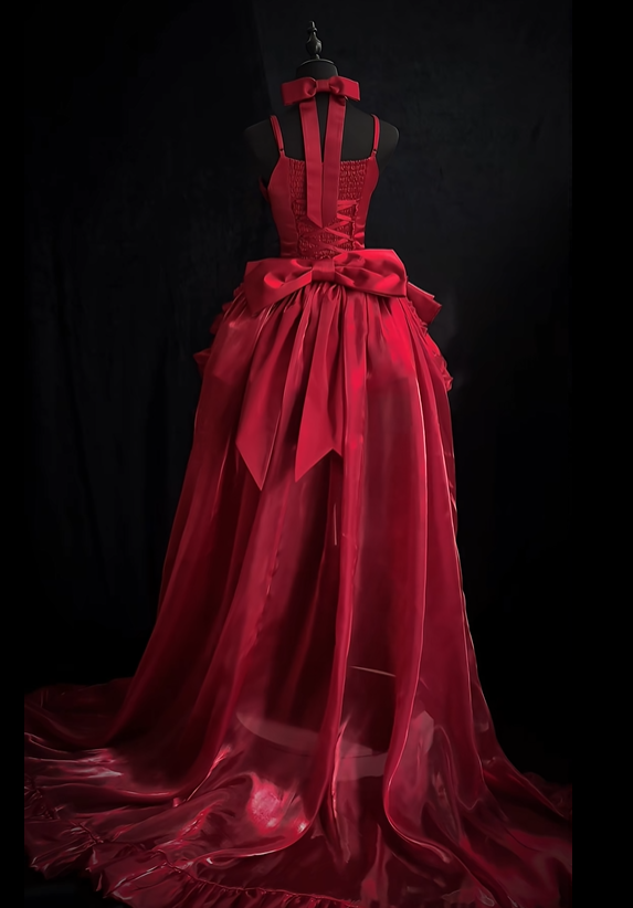Elegant Red Spaghetti Straps Layered Short Birthday Party Dress 8th Grade Homecoming Dress