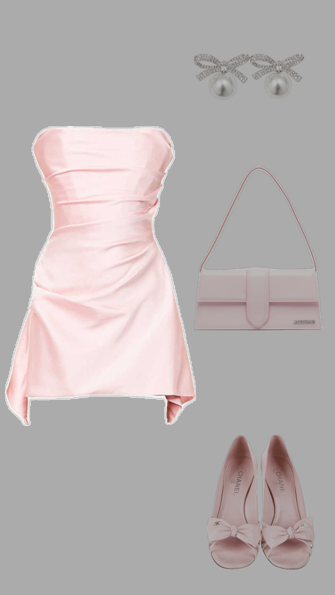 Modest Sheath Strapless Pink Satin Homecoming Dress 21st Birthday Outfit