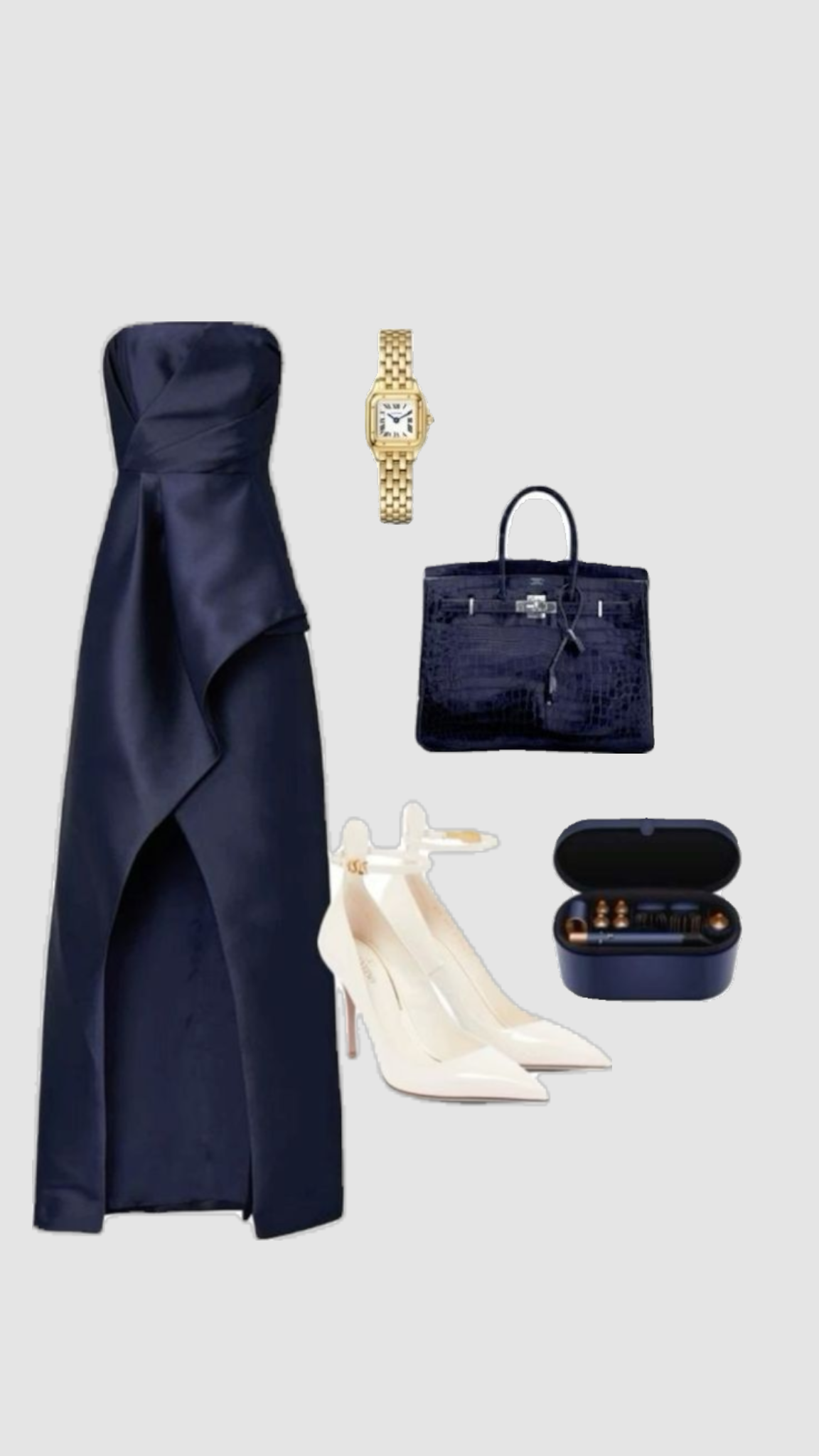Sexy A line Strapless Satin Navy Blue Long Prom Dresses With Ruffles