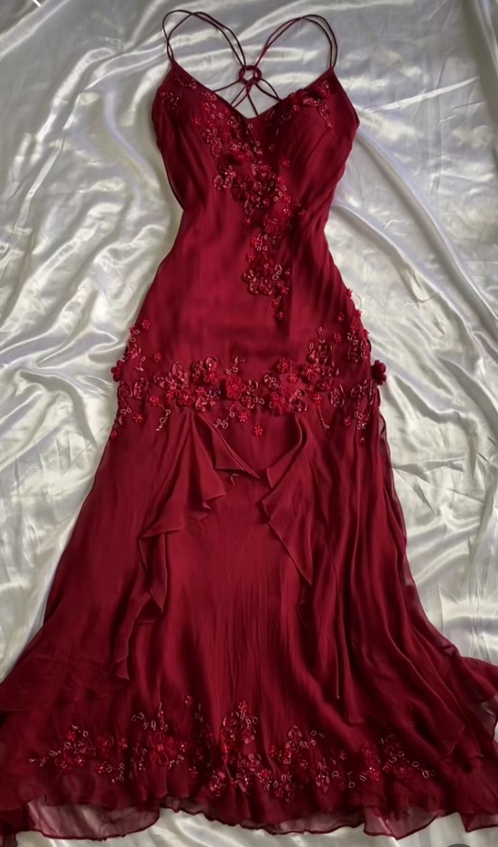 Vintage Sheath Spaghetti Straps Burgundy Long Prom Dress Evening Dresses With Beads