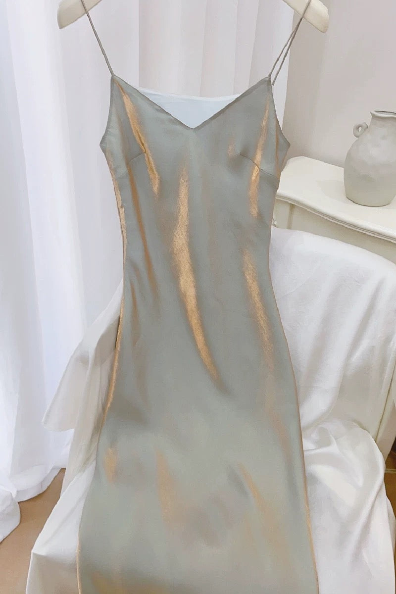 Gorgeous Mermaid Spaghetti Straps Long Prom Dresses Evening Dress