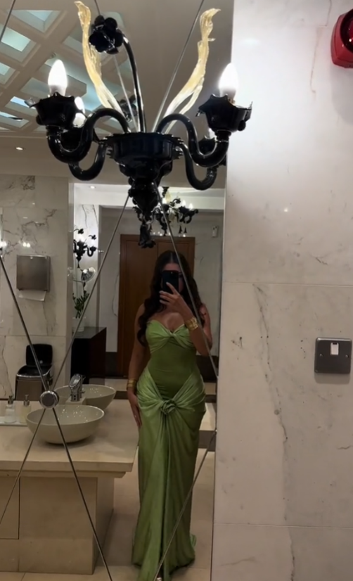 Modest Mermaid Sweetheart Sage Green Long Satin Prom Dresses Evening Dress