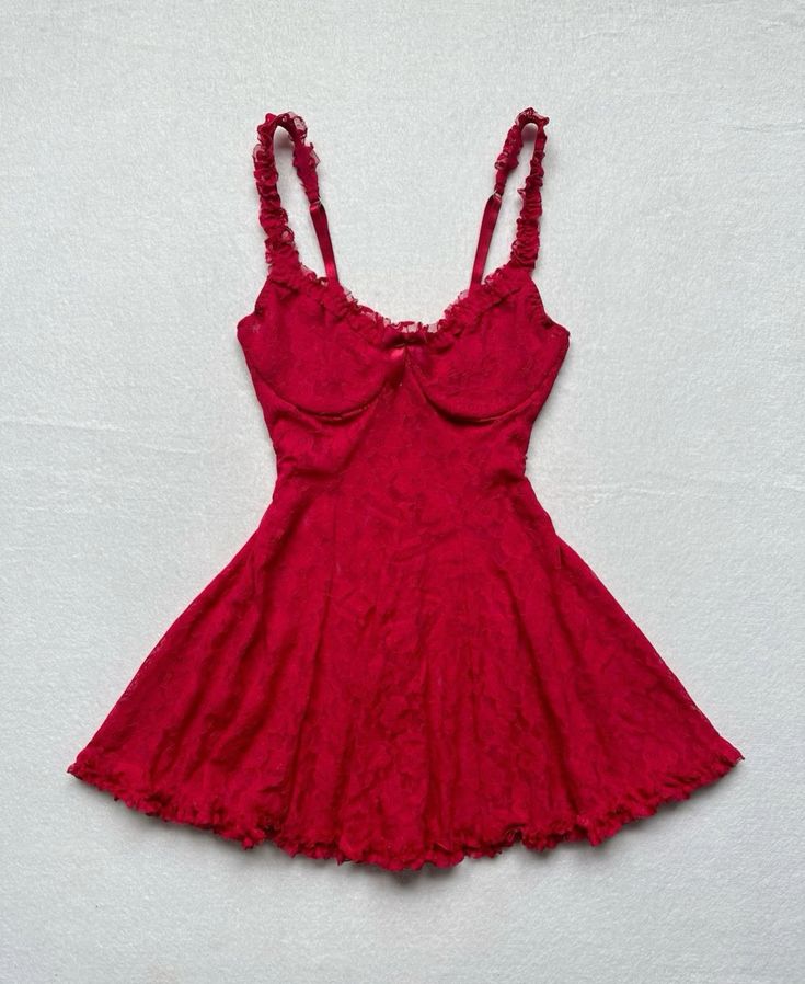16th Birthday A Line Spaghetti Straps Red Homecoming Dresses Lace Short Mini Party Dress
