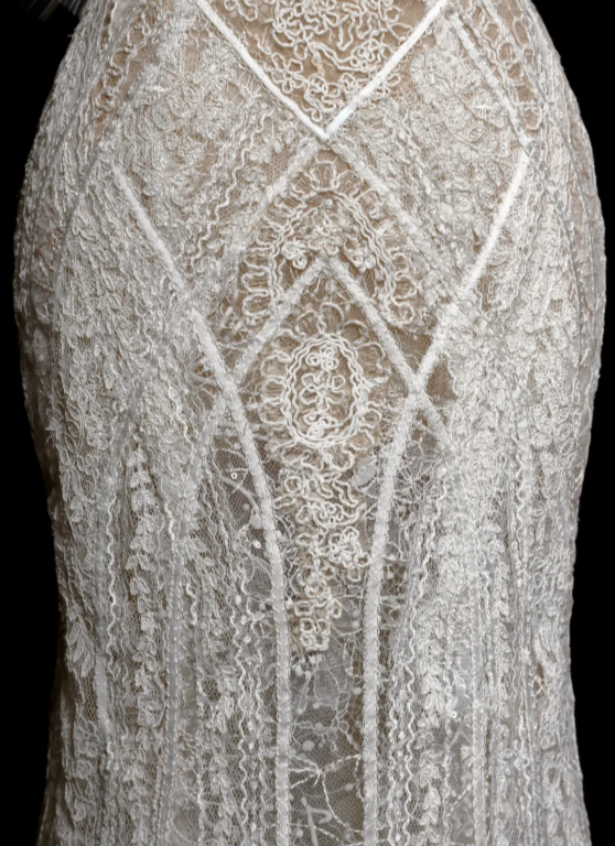Unique Mermaid Off The Shoulder Tulle Lace Long Wedding Dresses
