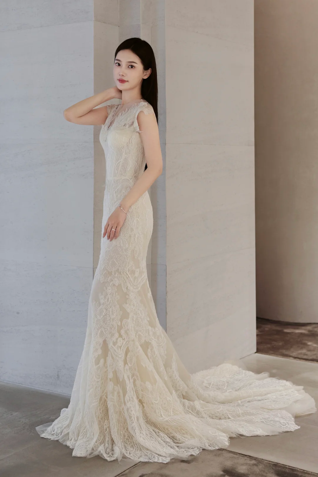 Timeless Mermaid Tulle Lace Long Wedding Dresses