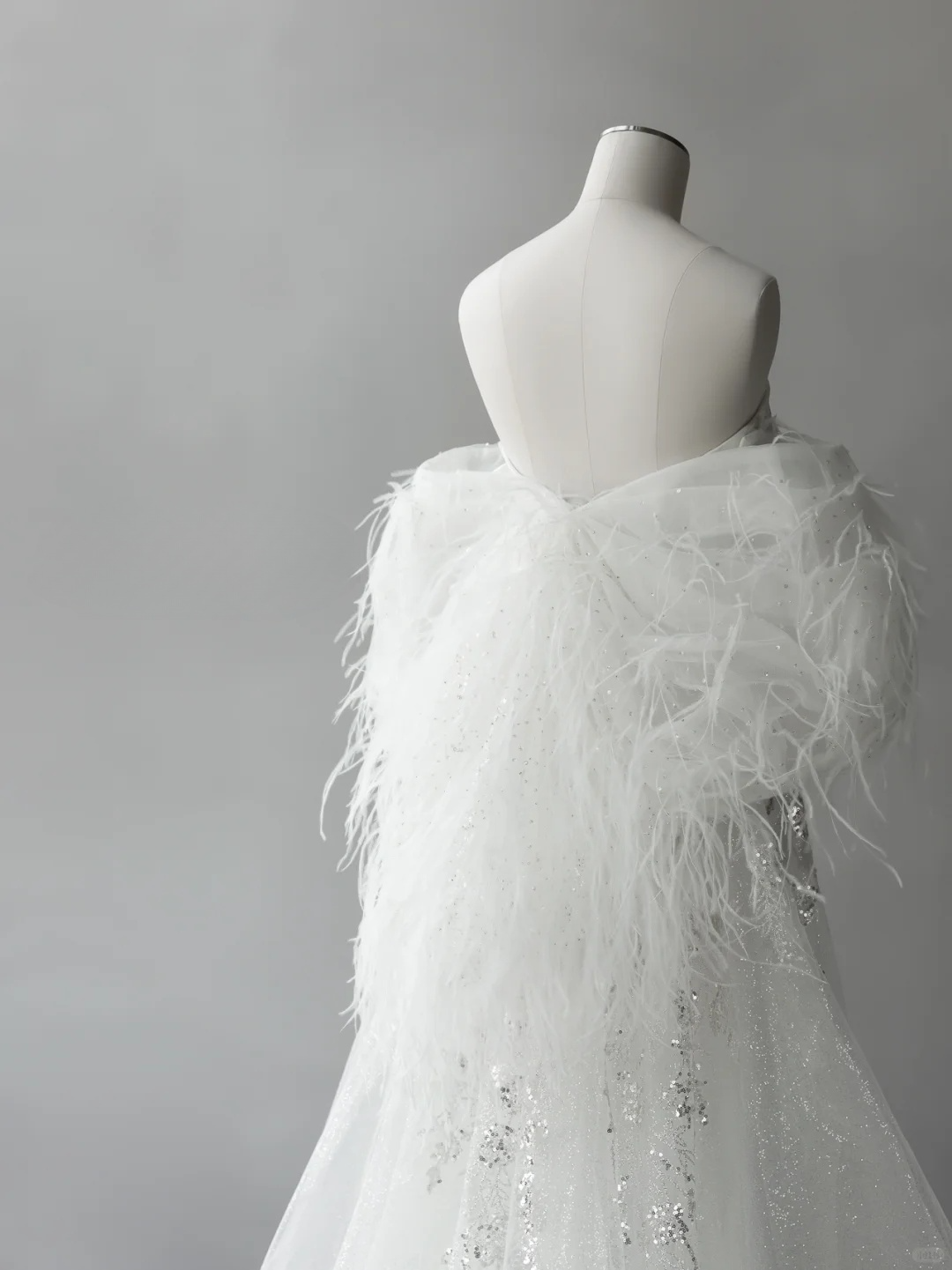 Dreamy White Mermaid Strapless Satin Tulle Sequin Beaded Long Wedding Dresses