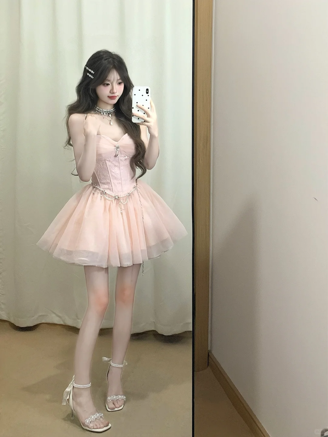 Cute A Line Spaghetti Straps Satin Tulle Short Homecoming Dress 17th Birthday Outfits