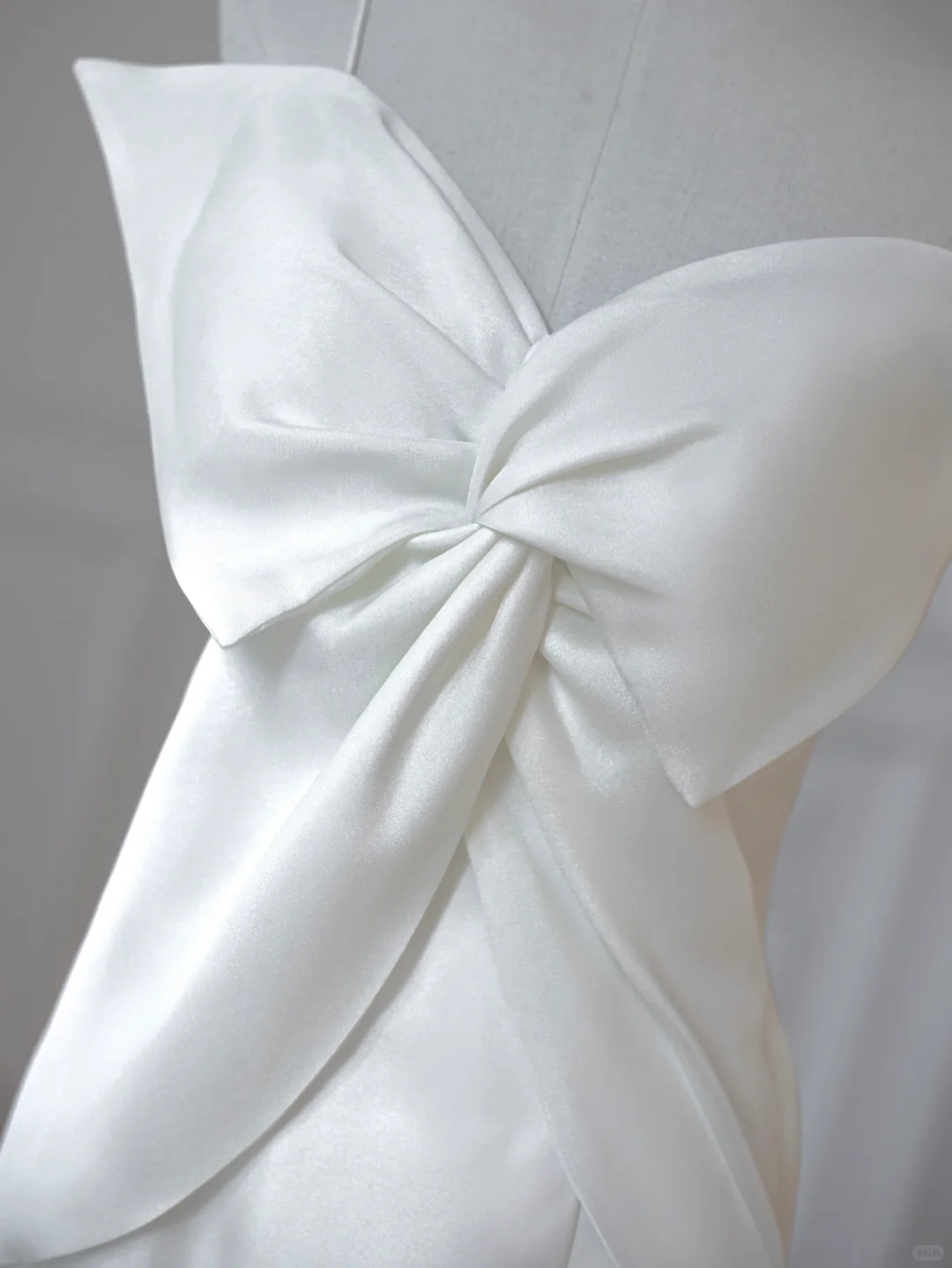 Unique Mermaid One Shoulder Strap Satin Long Wedding Dresses