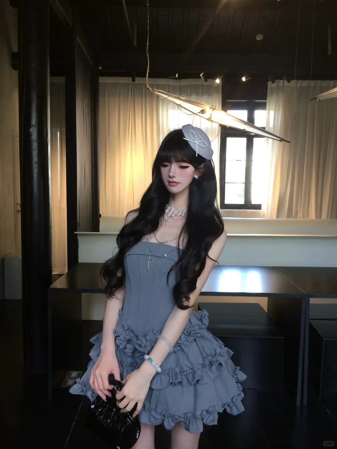 Gray 17th Ball Gown Strapless Satin Short Homecoming Dress Birthday Outfits
