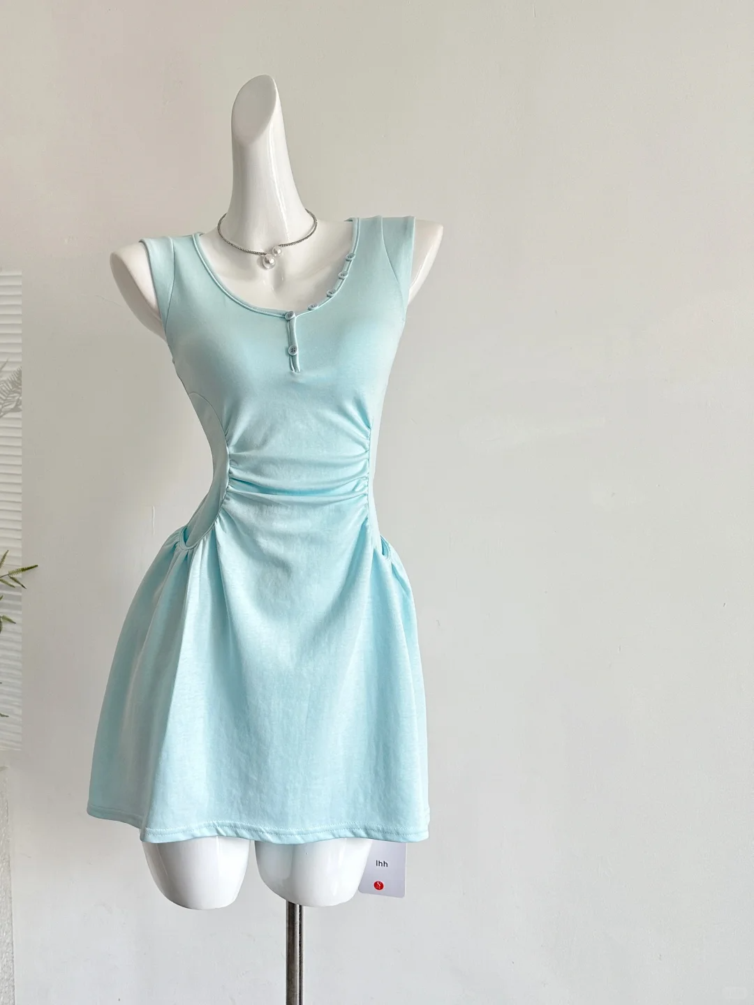 Chic 18th A Line U Neck Satin Short Homecoming Dress Birthday Outfits