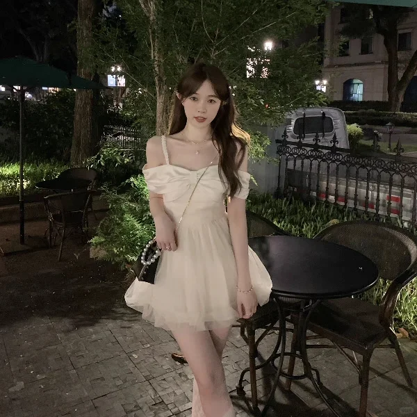 Pretty A Line Off The Shoulder Satin Tulle Short Homecoming Dress17th Birthday Outfits