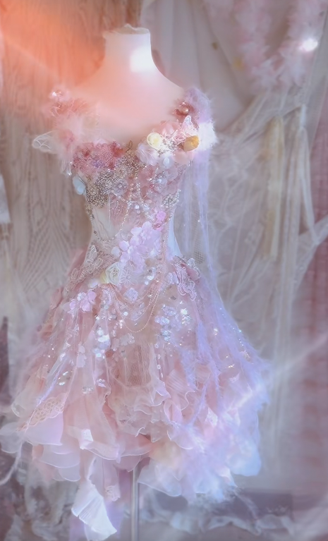 Gorgeous A Line Chiffon Tulle Sequin Beads Flower Short Homecoming Dress 18th Birthday Outfits