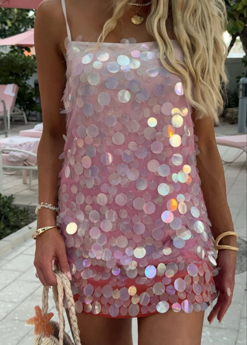 Shiny A Line Spaghetti Straps Sequin Short Homecoming Dress 18th Birthday Outfits