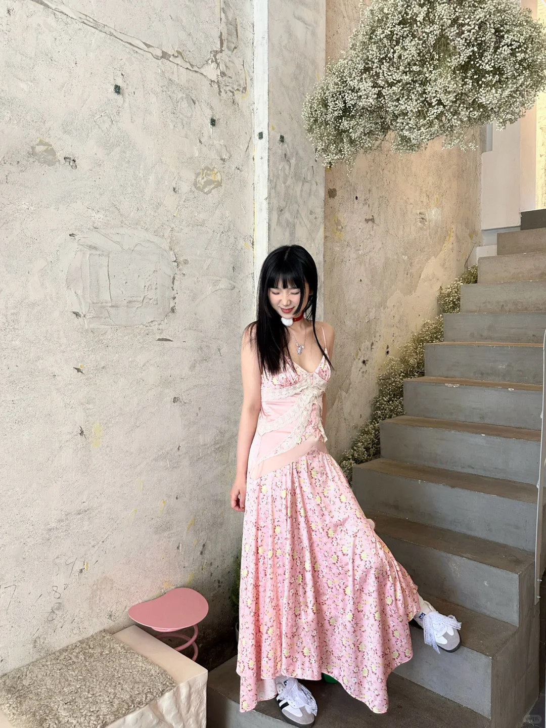 Vintage A Line Spaghetti Straps Satin Lace Long Prom Dresses Formal Dress