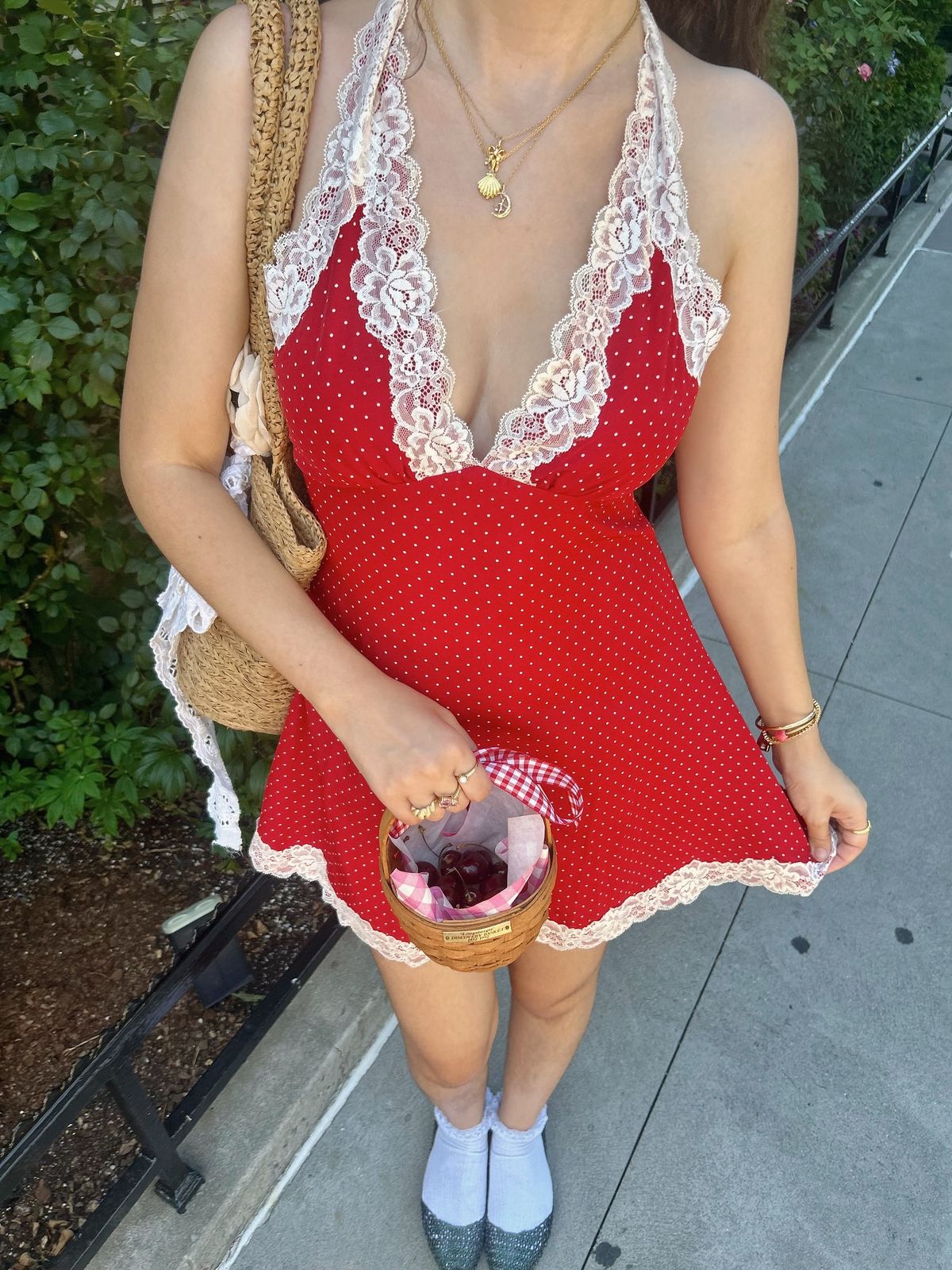 Vintage A Line Halter Deep V Neck Satin Polka Dots Lace Backless Mini Short Homecoming Dress 20th Birthday Outfits