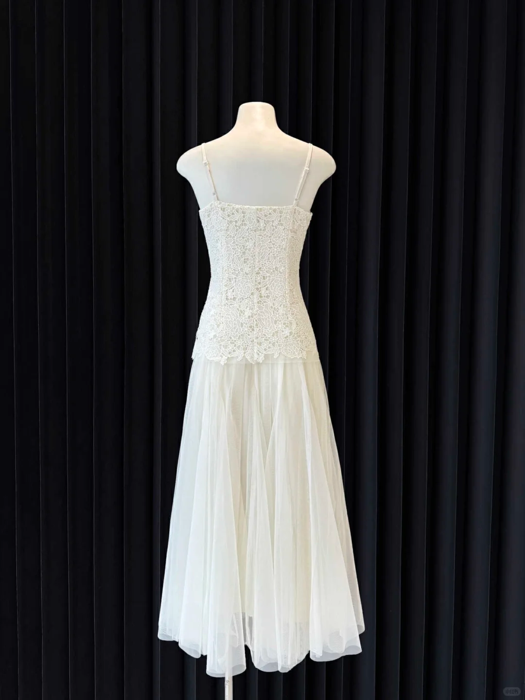Classy A Line Spaghetti Straps Chiffon Lace Long Prom Dresses Formal Dress