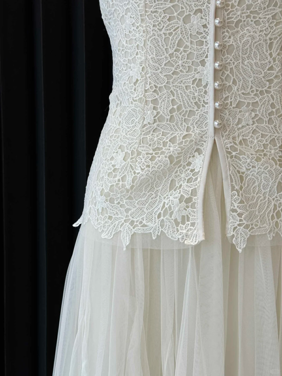 Classy A Line Spaghetti Straps Chiffon Lace Long Prom Dresses Formal Dress