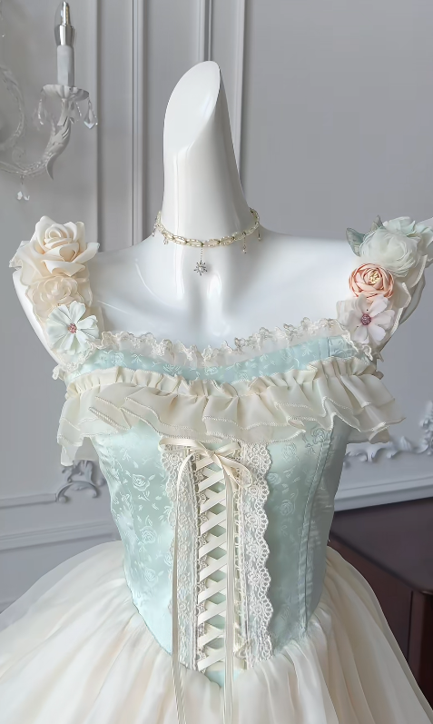 Cute A Line Square Satin Chiffon Flowers Short Homecoming Dress 16th Birthday Outfits