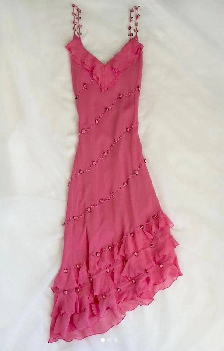 Pretty A Line Spaghetti Straps Chiffon Long Prom Dresses Formal Dress