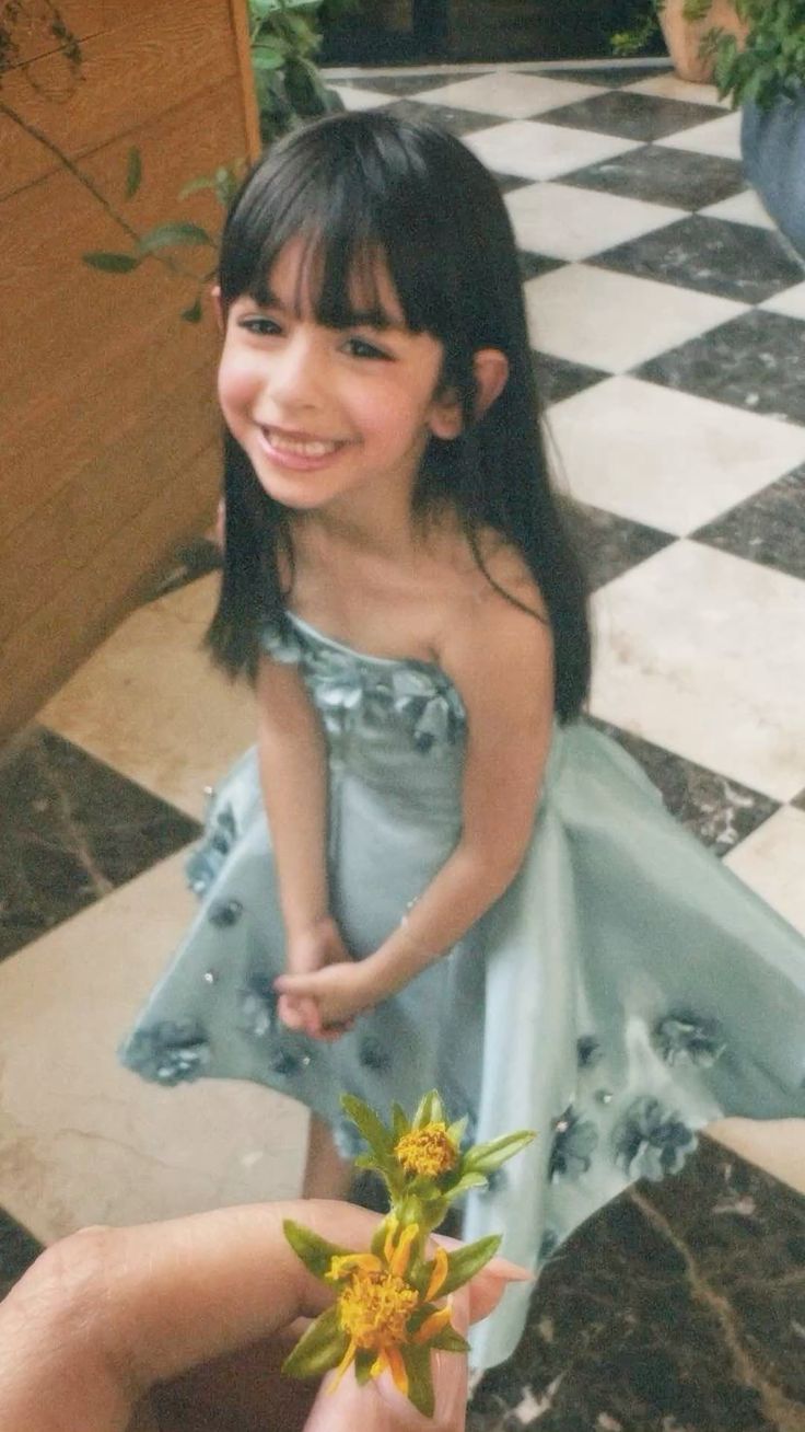Pretty A Line Strapless Satin Applique Flower Girl Dress
