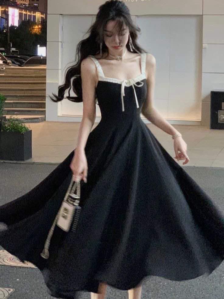 Princess Cute A Line Square Satin Long Prom Dress, Evening Dress