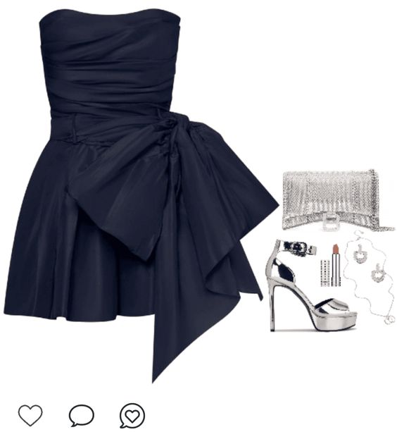 Chic A line Satin Strapless Short Navy Blue Homecoming Dress 20th Birthday Outfits