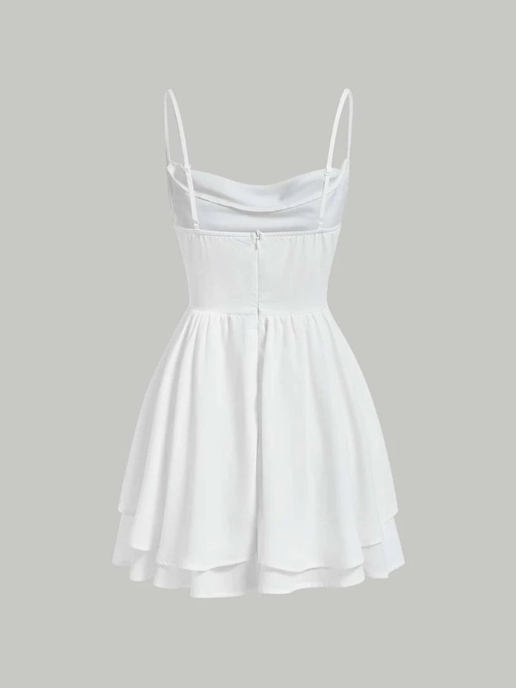 Simple A Line Spaghetti Straps Chiffon Homecoming Dress Birthday Outfits