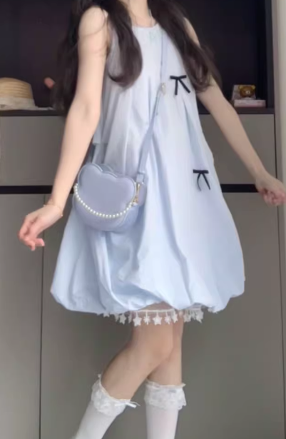 New exquisite sweet princess dress for women, summer short dress