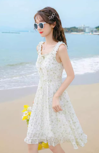 Elegant and Cute Princess Dress, Summer Short Dress