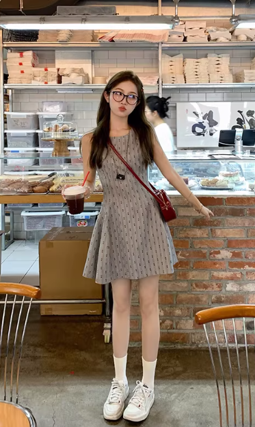 French-style Sweet and Innocent New Summer Short Dress
