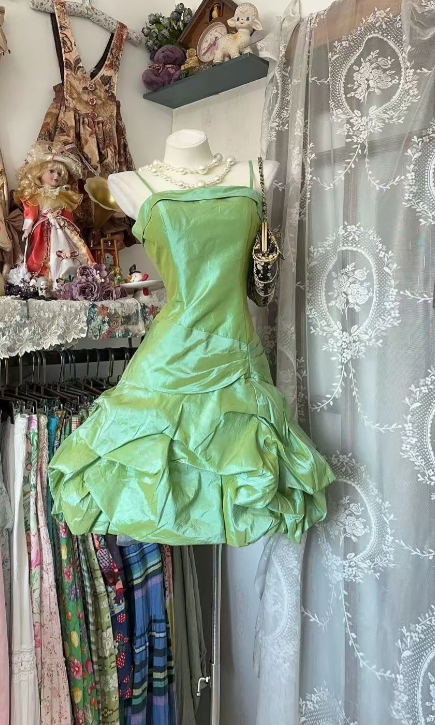 Cute A Line Spaghetti Straps Satin Short Homecoming Dress 19th Birthday Outfits