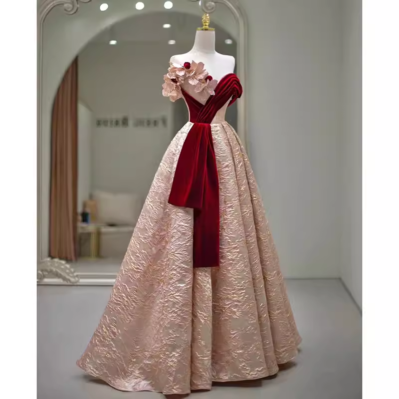 Sexy A line Sweetheart Satin Long Prom Dress