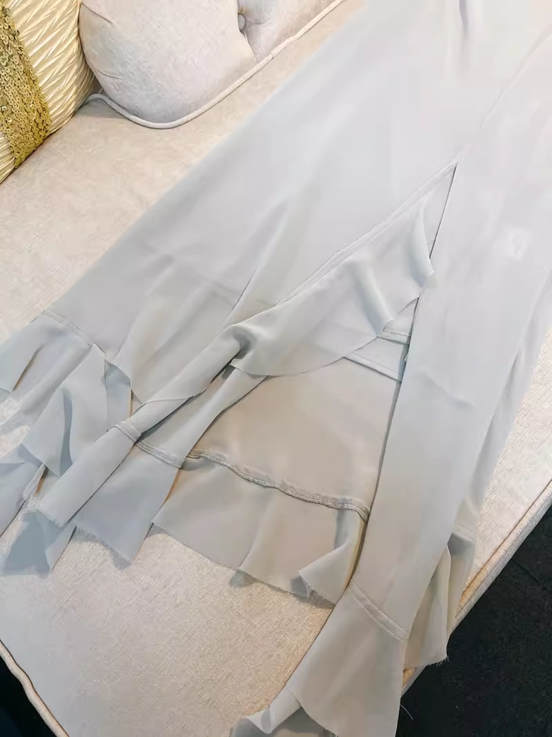 Simple Sheath Straps Chiffon Homecoming Dress 21st Birthday Outfit