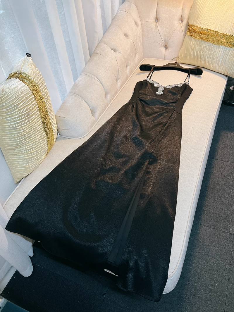 Simple A Line Straps Black Homecoming Dress 21st Birthday Outfit