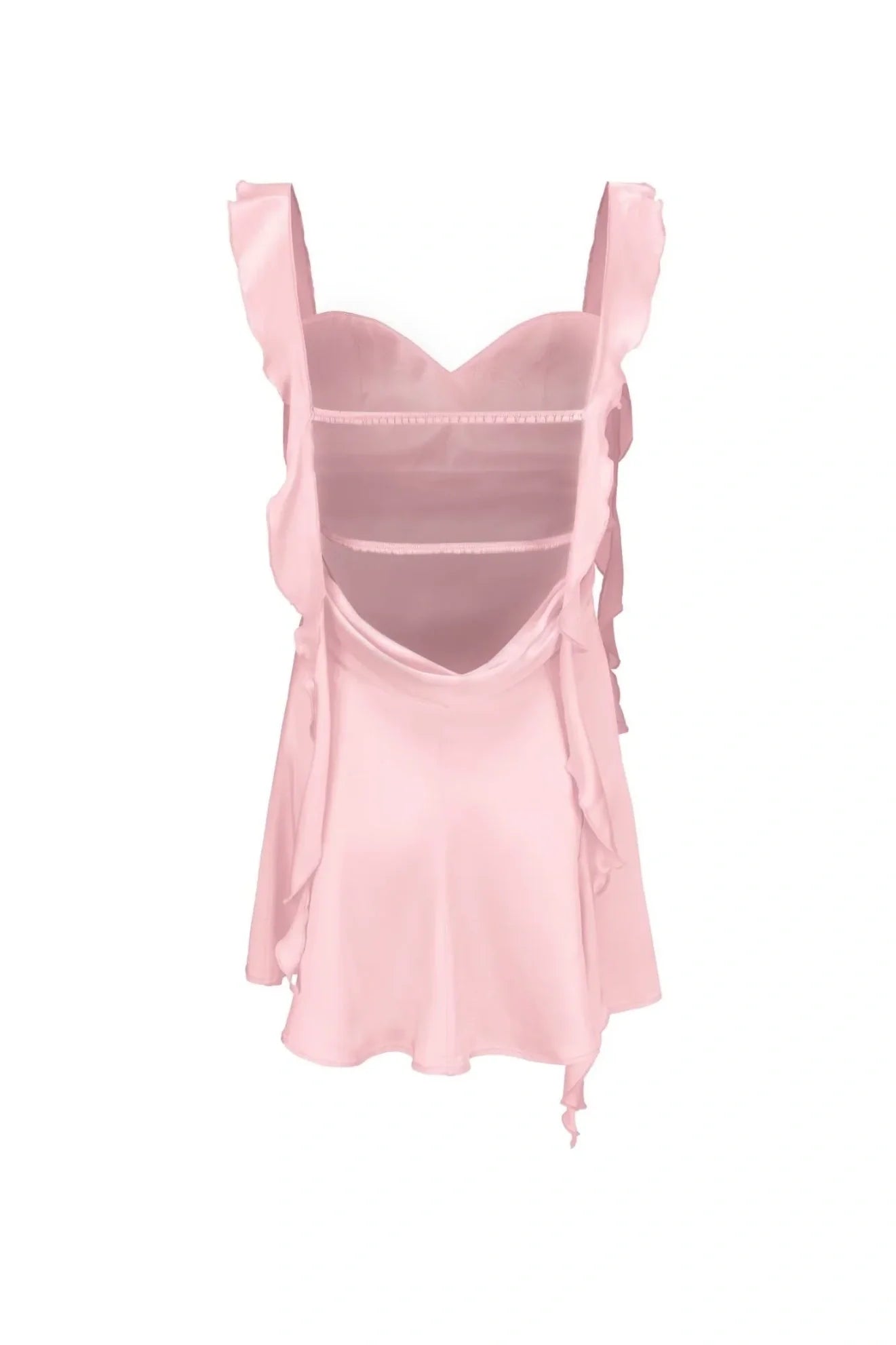 Cute Sheath Square Neck Pink Short Homecoming Dress with Backless