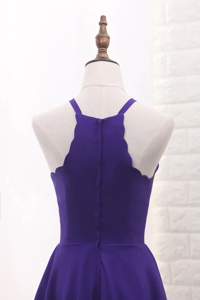 Spaghetti Straps A Line Cocktail Dresses Short Homecoming Dress