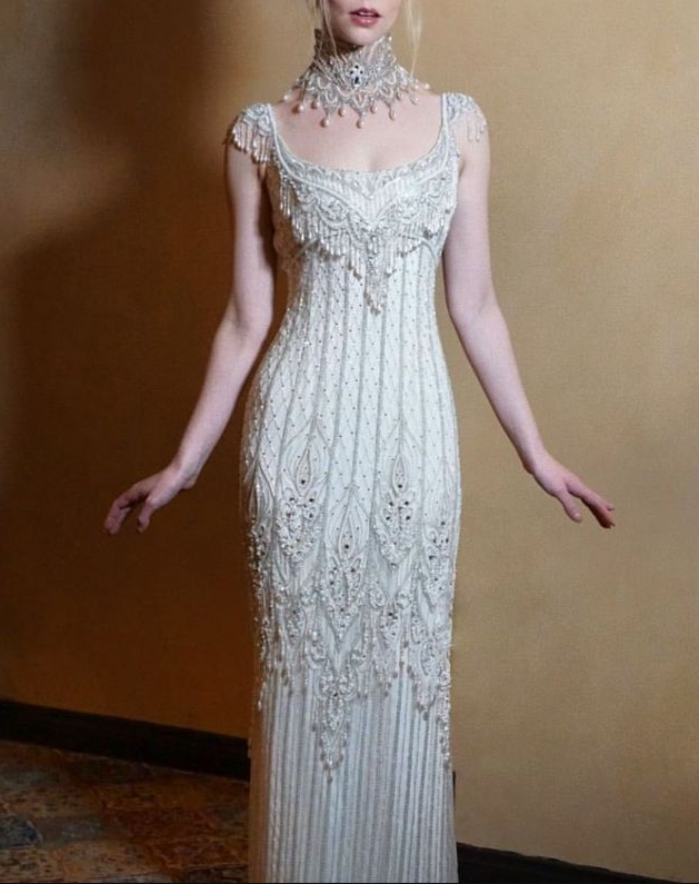 Gorgeous Sequin Beaded Sheath Long Prom Dress Formal Birthday Party Dress