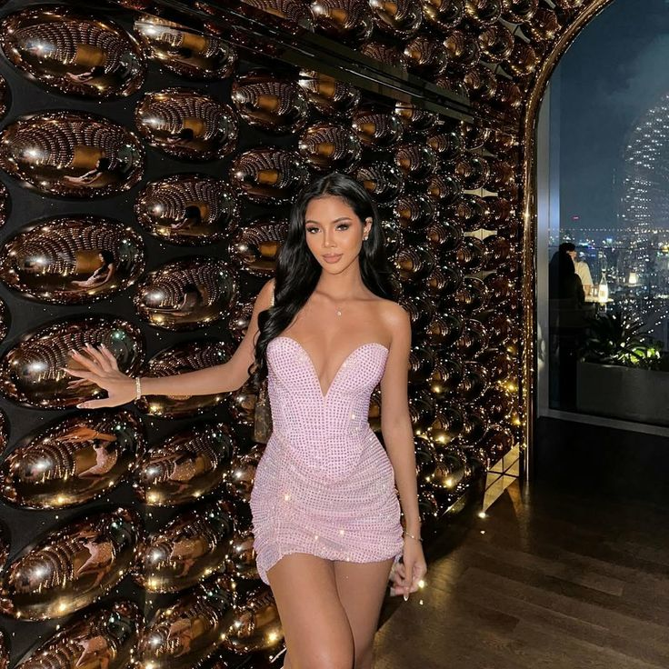 Gorgeous Pink Sweetheart Neck Sheath Short Cocktail Dress Mini Homecoming Dress