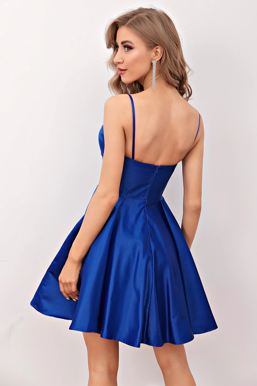 Royal Blue Short Homecoming Dress