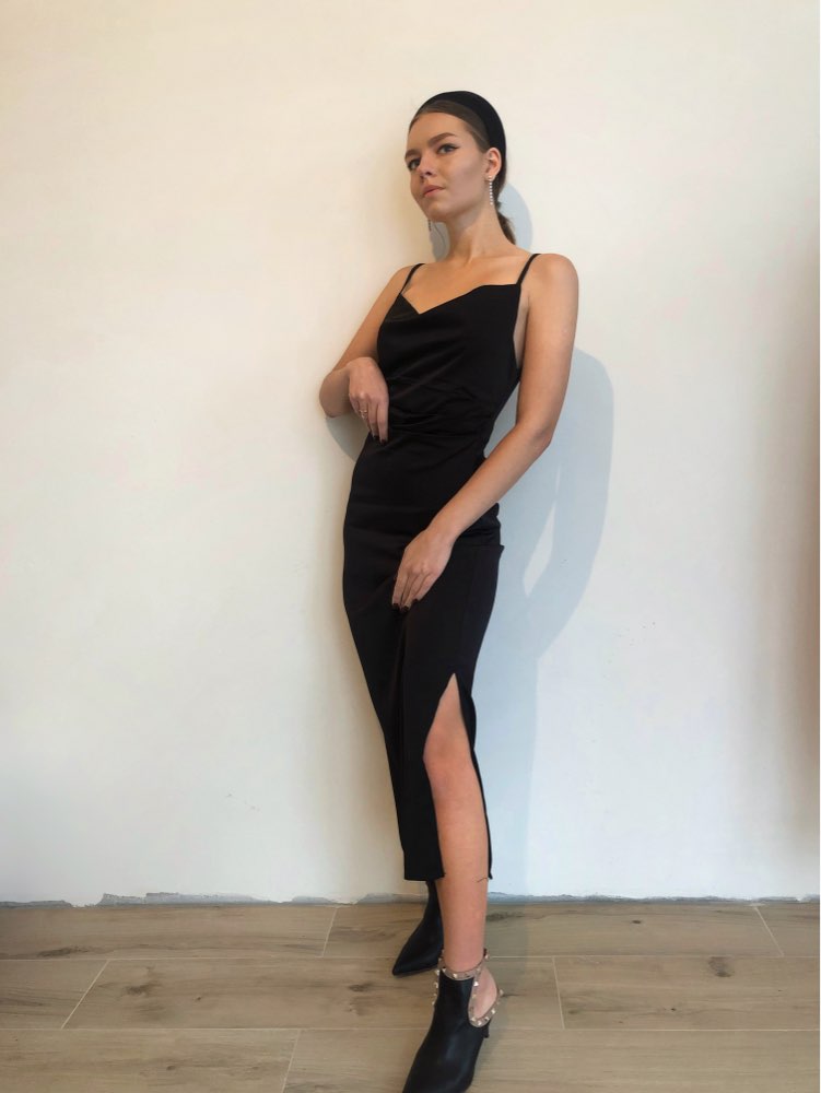 French Retro Sexy Swing Neck Sling Skirt Burgundy Prom Dress,Spaghetti Straps Classic Prom Dress