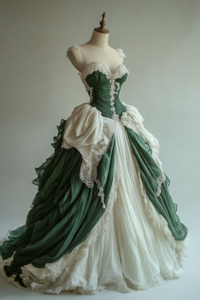 Vintage Spaghetti Straps Chiffon Lace Pleated Prom Dress,A Line Evening Dress Birthday Ball Gown