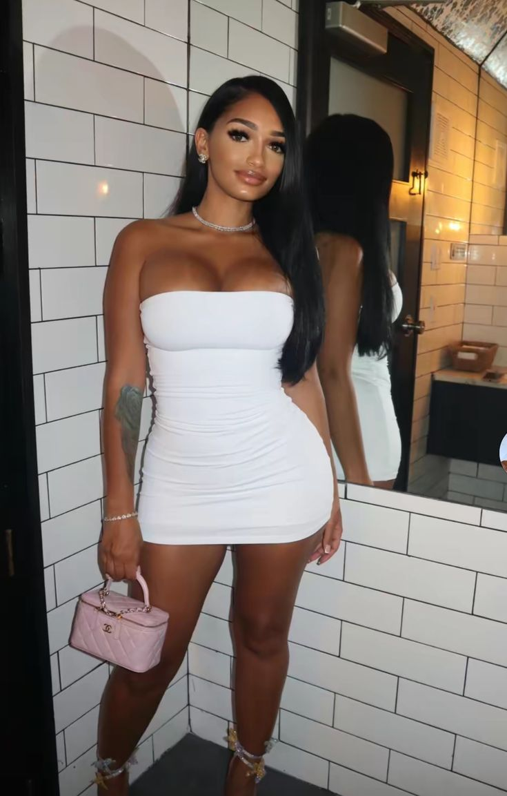 Sexy Sheath Strapless White Short Cocktail Dress Homecoming Dress