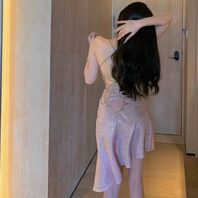 Spaghetti Straps Party Dress Sexy Homecoming Dress
