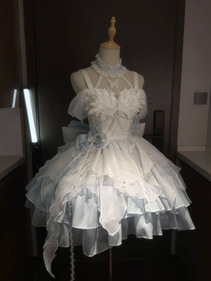 Cute Spaghetti Straps Chiffon Lace A Line Birthday Outfits Short 7th Grade Homecoming Dress