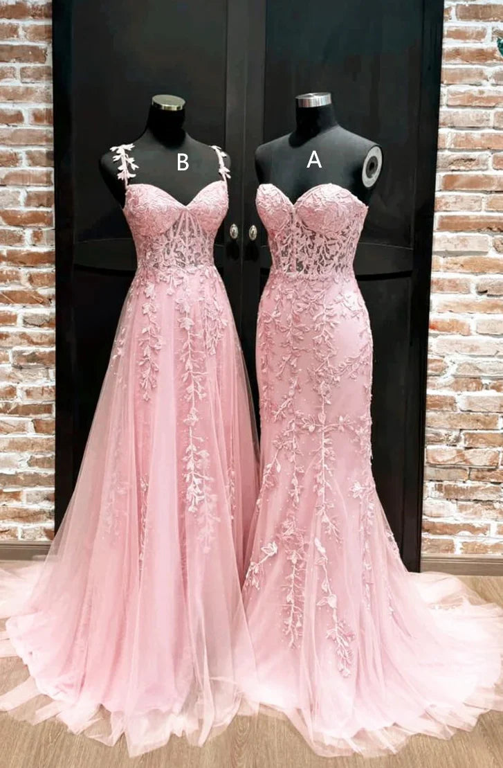 Sexy Hot 2025 Violet Purple Lace Long Prom Dresses Cheap Evening Dress