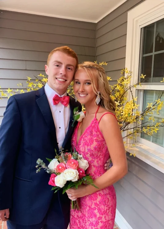 Pink Lace Prom Dresses,Mermaid Long Prom Dresses, Pretty Prom Dresses