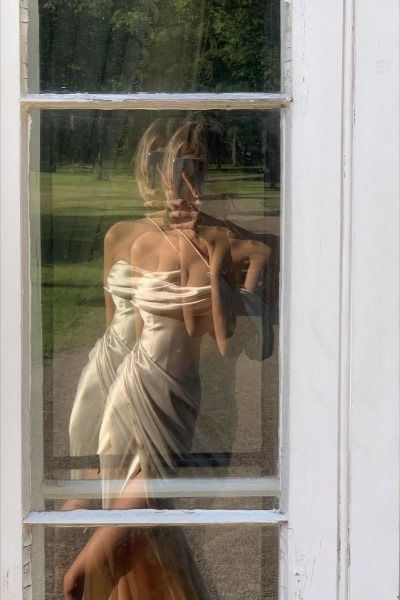 Sexy Sweetheart Ivory Party Dress Slit Long Prom Evening Dress