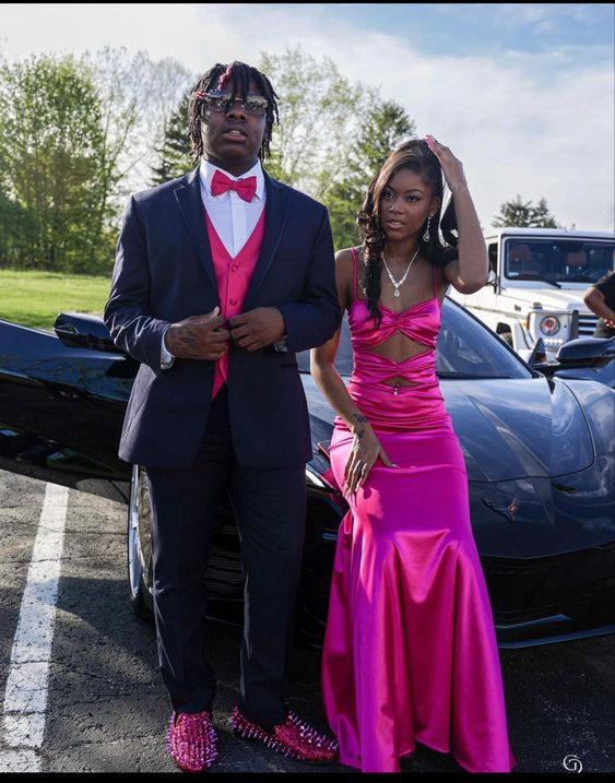 Sweetheart Fuchsia Mermaid Prom Dress,Long Prom Dress