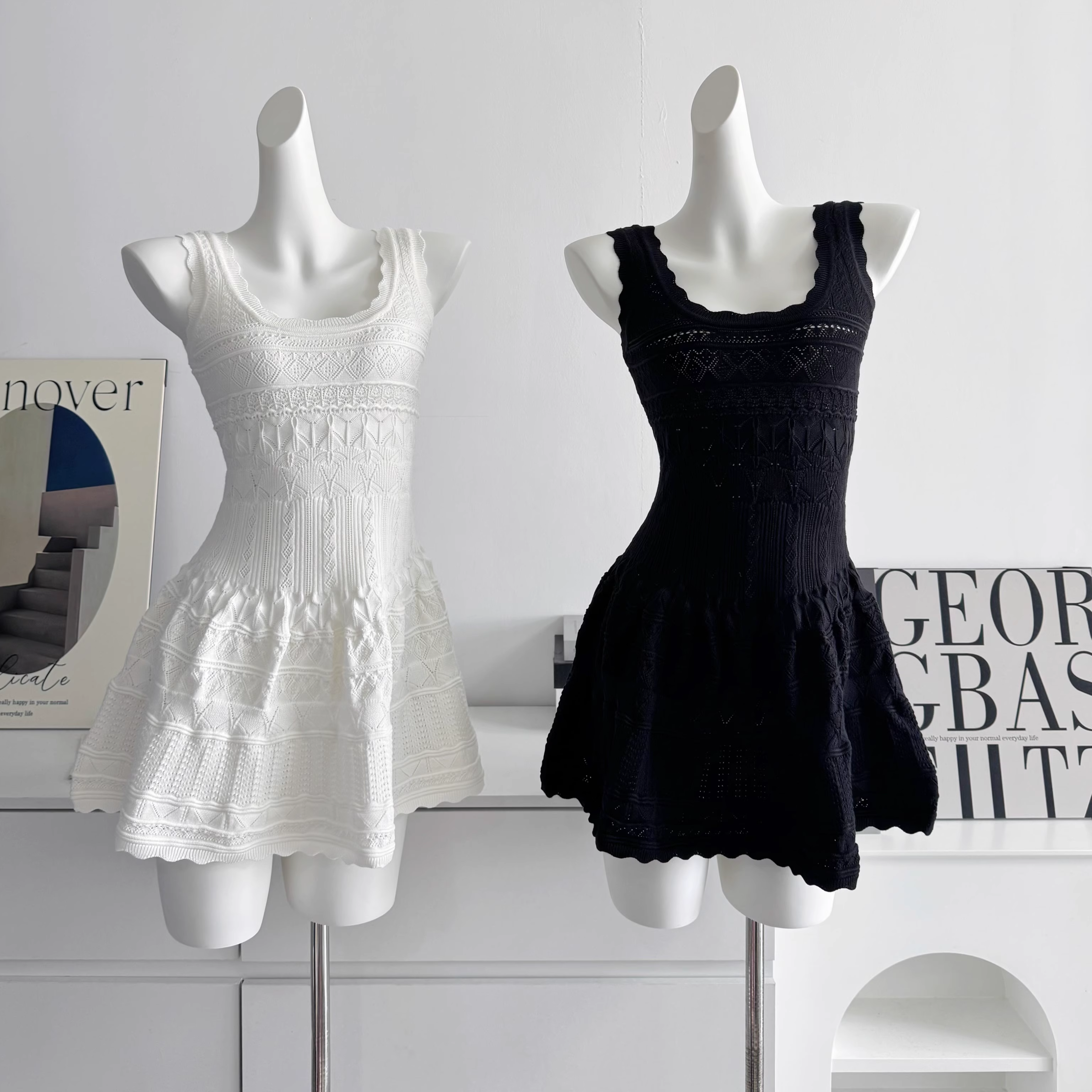 Classic Black A Line Short Birthday Dress Holiday Dress